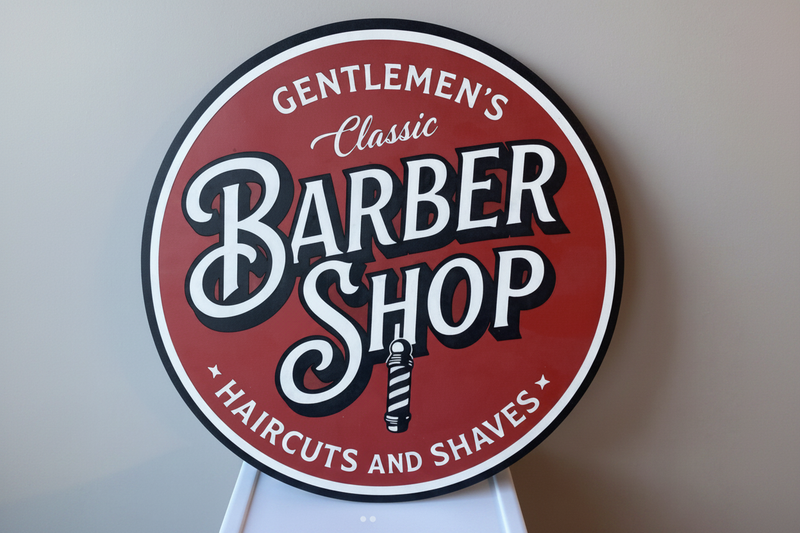 Barber Shop Sign - Clean