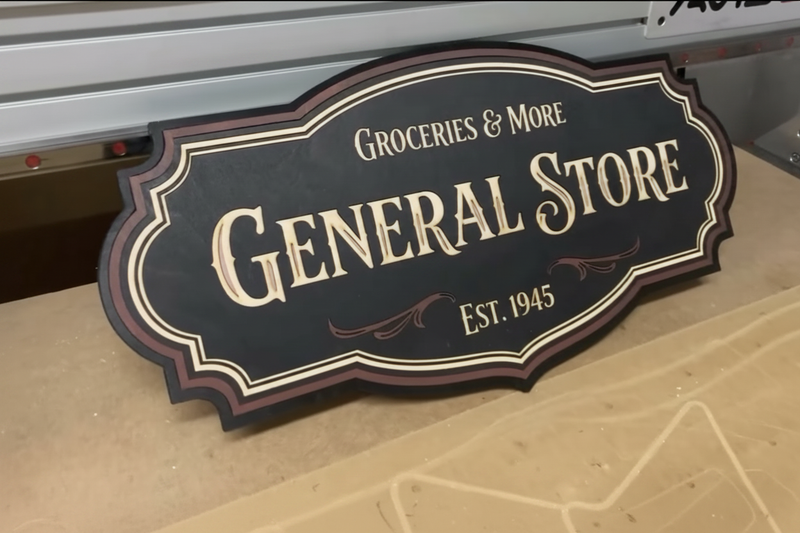 General Store Sign - Clean